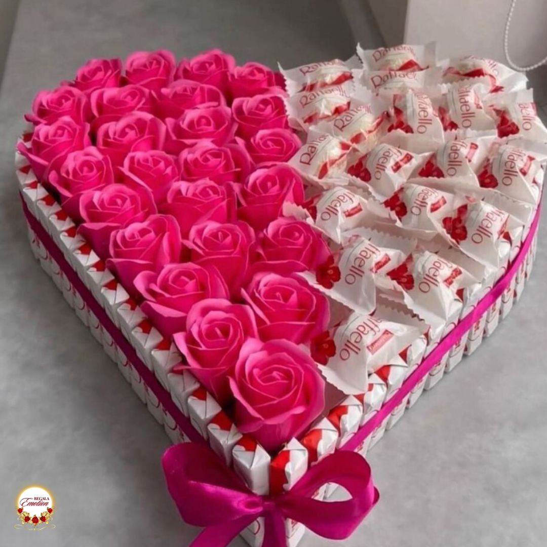 regala emotion . tienda online españa de regalos, detalles bonitos, arreglos florales y personalizables. rosas eternas con chocolates ferrero rocher, kinder, raffaello, lidt. el regalo para cualquier ocasion con varios colores. entraga toda españa y europa. tienda online en amazon en redes sociales 