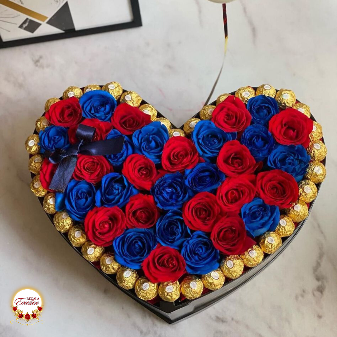 regala emotion . tienda online españa de regalos, detalles bonitos, arreglos florales y personalizables. rosas eternas con chocolates ferrero rocher, kinder, raffaello, lidt. el regalo para cualquier ocasion con varios colores. entraga toda españa y europa. tienda online en amazon en redes sociales 