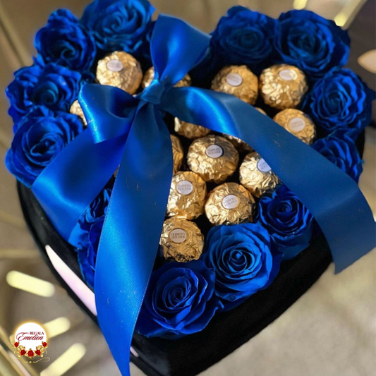 regala emotion . tienda online españa de regalos, detalles bonitos, arreglos florales y personalizables. rosas eternas con chocolates ferrero rocher, kinder, raffaello, lidt. el regalo para cualquier ocasion con varios colores. entraga toda españa y europa. tienda online en amazon en redes sociales 