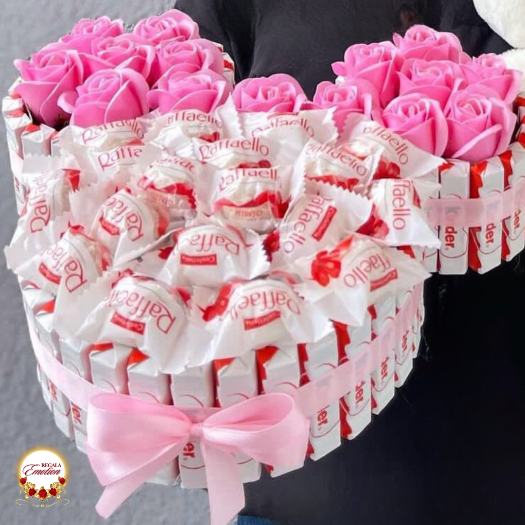 regala emotion . tienda online españa de regalos, detalles bonitos, arreglos florales y personalizables. rosas eternas con chocolates ferrero rocher, kinder, raffaello, lidt. el regalo para cualquier ocasion con varios colores. entraga toda españa y europa. tienda online en amazon en redes sociales 